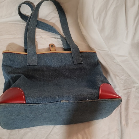 Denim colored Tommy Hilfiger bag - Picture 2 of 6